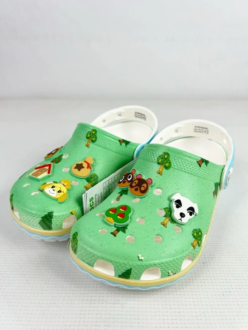 Crocs Classic Clog Animal Crossing (Kids) - 210113-90H - Size J2 - Brand New
